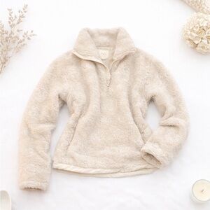 Cozy Cream Fleece Jacket